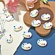 Подвески из непрозрачной смолы CRES-YW0001-09-5