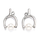 Латунные подвески в форме треугольника KK-J278-34P-2