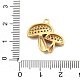 Латунные микро проложить кубического циркония подвески KK-L209-089G-3