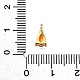 Латунные микро проложить кубического циркония подвески KK-D356-08F-G-3