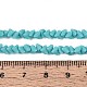 Нити из матовых непрозрачных стеклянных бусин GLAA-N017-4mm-19-2