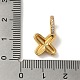 Латунные микро проложить кубического циркония подвески KK-K345-13X-G-3