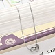 Ожерелья с подвесками из нержавеющей стали 304 с защитой от потускнения для женщин NJEW-K255-17P-3