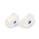Прозрачные стеклянные бусины GLAA-F121-03J-3