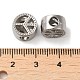 Полые бусины из нержавеющей стали марки 304 STAS-I203-45P-3