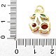 Латунные микро проложить кубического циркония подвески KK-S511-03B-G-3
