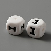 Пищевые экологически чистые силиконовые бусины SIL-WH0001-41I