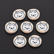 Кабошоны из полимерной глины ручной работы CLAY-N006-144