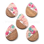 Подвески из смолы и ореха FIND-R051-04G