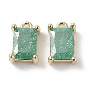 Латунные микро проложить кубического циркония подвески KK-G491-31G-01