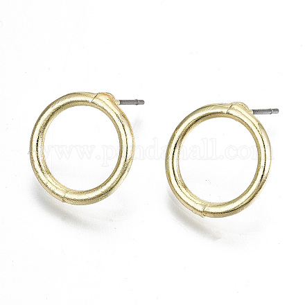 Серьги сплава EJEW-N046-006-NR-1