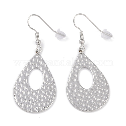 Серьги-подвески из нержавеющей стали 304 EJEW-C105-11P-1