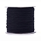 Nylon Thread, Nylon Jewelry Cord for Custom Woven Jewelry Making, Black, 0.6mm, about 142.16 yards(130m)/roll