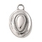 304 Stainless Steel Pendants, Cowboy Hat Charm, Anti-Tarnish, Stainless Steel Color, 17x11x5mm, Hole: 2mm