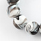 Handmade Lampwork Beads, Round, Coconut Brown, 14mm, Hole: 1~2mm