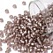 TOHO Round Seed Beads, Japanese Seed Beads, (26F) Silver Lined Frost Light Amethyst, 8/0, 3mm, Hole: 1mm, about 1110pcs/50g