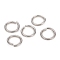 Non-Tarnish 304 Stainless Steel Jump Ring, Open Jump Rings, Stainless Steel Color, 15.2x2mm, 12 Gauge, Inner Diameter: 11mm