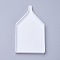 Tray Plate, Rhinestone Drill Point Plate, White, 10.6x5.9x0.8cm