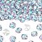 Preciosa® MAXIMA Crystal Fancy Stones, Czech Crystal, 435 36 132 Cushion Square, Aluminium Layer, 00030 265 Vitrail Light, 10x10mm