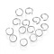 Tarnish Resistant 304 Stainless Steel Jump Rings, Open Jump Rings, Stainless Steel Color, 21 Gauge, 5x0.7mm, Inner Diameter: 3.5mm
