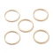 Brass Linking Rings, Long-Lasting Plated, Round Ring, Real 24K Gold Plated, 15x1mm, Inner Diameter: 13mm