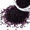 15/0 Transparent Czech Glass Seed Beads, Round, Coconut Brown, 1.5x1mm, Hole: 0.5mm, about 500g/bag