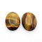 Natural Gemstone Cabochons, Oval, Tiger Eye, 25x18x5~7mm