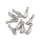 Vegetables 304 Stainless Steel Charms, Polished, Stainless Steel Color, Anti-Tarnish, Loofah, 11x3x3mm, Hole: 1.2mm