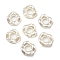 ABS Imitation Pearl Beads, Ring, 12x3mm, Hole: 5mm