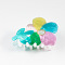 Cartoon PVC Claw Hair Clips, DIY Hair Accessories, Flower, 50x92x42mm