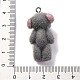 Кулоны из флокированной смолы RESI-Q011-02C-3