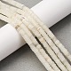 Натуральный белый опал африканские бусы пряди G-L624-I19-2x4mm-1