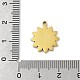 Подвески из нержавеющей стали 304 с эмалью STAS-U039-12G-3