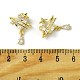 Подвески из латуни с фианитами ко Дню святого Валентина FIND-Z035-03C-3