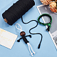 1 рулон хлопчатобумажных ниток для рукоделия и вязания KNIT-SC0001-02A-4