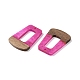 Подвески из смолы и дерева WOOD-F015-11G-2
