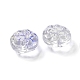 Прозрачные стеклянные бусины GLAA-D007-02G-3