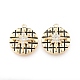 Подвески из латуни с прозрачным фианитом KK-N232-514-2