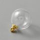 Открывающиеся подвески из прозрачного стекла FIND-WH0031-41C-1