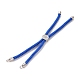 Изготовление браслетов из хлопка KK-F758-03A-P-2