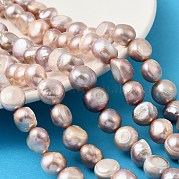 Нити из натурального культивированного пресноводного жемчуга PEAR-P064-19L-04D