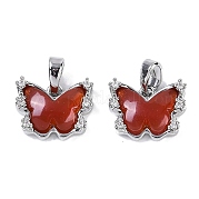 Латунные микро проложить кубического циркония подвески KK-U043-37P-01