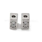 Латунь со стеклянными бусинами KK-P258-15P