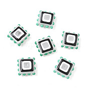 Эмалевые бусины ручной работы в технике лэмпворк LAMP-S079-14C