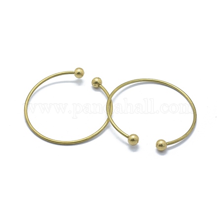 Латунные браслеты из манжеты KK-L184-05C-1