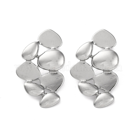 Серьги-гвоздики из нержавеющей стали 304 EJEW-K295-15P-1