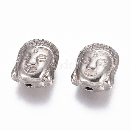 Бусины из нержавеющей стали марки 304 STAS-G218-18P-1