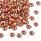 Preciosa® MAXIMA Crystal No Hotfix Flatback Stones, Czech Crystal, Dura Foiling, Round(438 11 615 Chaton Rose), 00030 213 Lava, SS12(3~3.2mm)