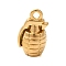 Ion Plating(IP) 304 Stainless Steel Pendants, Grenade Charms, Real 18K Gold Plated, 22.5x13x11mm, Hole: 3mm