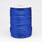 Polyester Cord, Satin Rattail Cord, for Beading Jewelry Making, Chinese Knotting, Blue, 2mm, about 100yards/roll